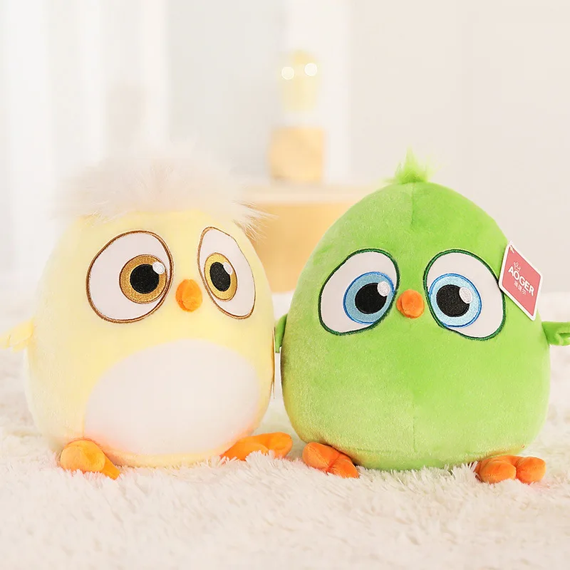Авторизованный фильм Angry Birds 2 Плюшевые игрушки Suffed мультфильм куклы Мягкие Kawaii птицы фигурки Забавный подарок для девочек 7 дюймов 8 дюймов