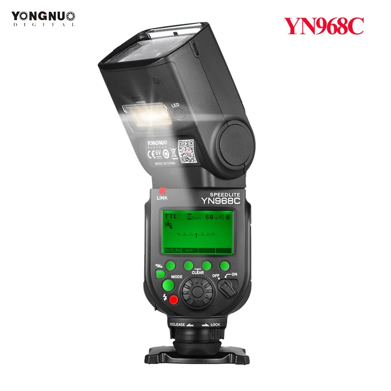YN968C YONGNUO YN 560 III IV YN685 YN968 Беспроводная основная Вспышка Speedlite для Nikon Canon Olympus Pentax DSLR камера Вспышка Speedlite - Цвет: YN968C