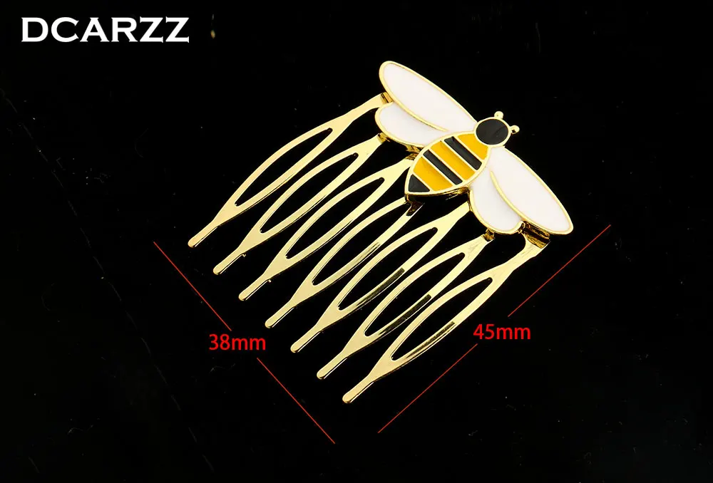 Золотая королева пчела гребень для волос Chole супергерой Божья коровка и Кот Нуар аниме ювелирные изделия косплей костюм девушки мультфильм аксессуары подарок