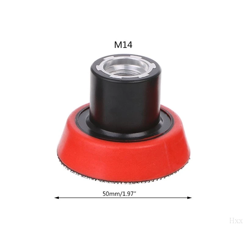 50mm 1 Pc Чистящая полировальная Подложка для губки полировки плиты Поддержка Автокресла Подушка ухаживающее средство M14 1,2/2/3 дюйма - Цвет: 50mm