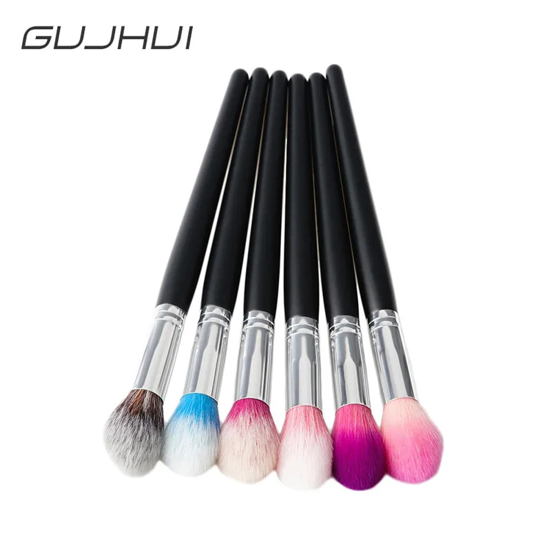 1Pc Flame Top Tapered Makeup Brush Foundation Powder Contour Highlight Highlighter Blending Cosmetic Beauty Tools | Красота и