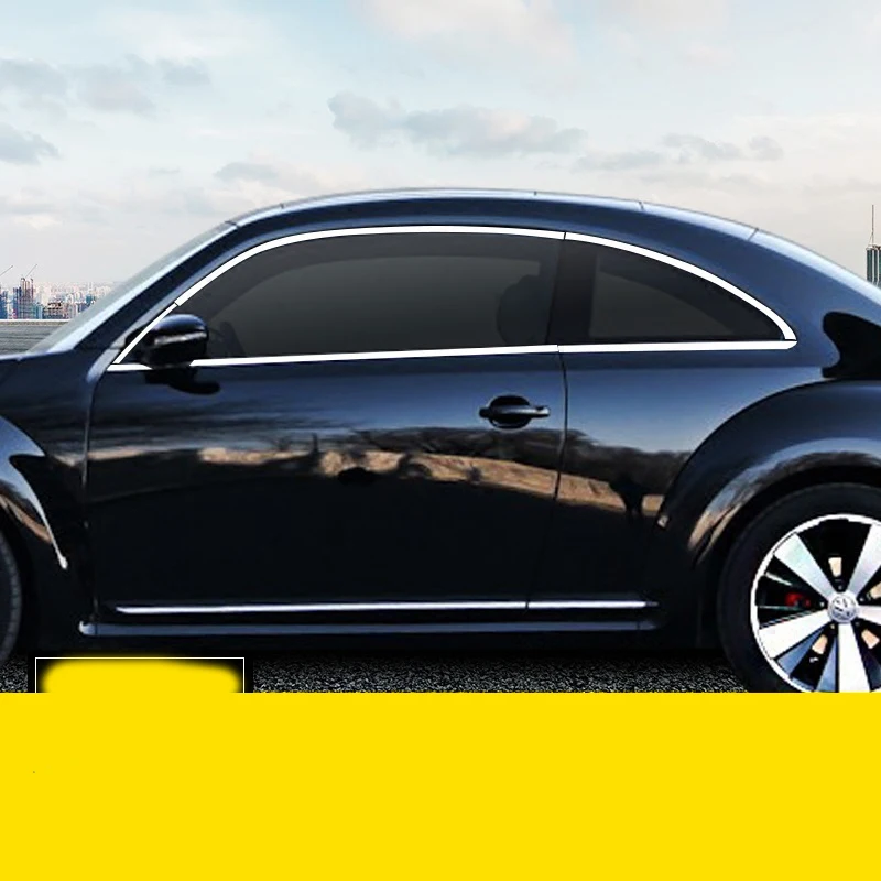 Нержавеющая сталь окна автомобиля планки для Volkswagen Beetle 2013