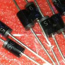 20 шт./лот SF56 выпрямительный диод 5A 400 В до-27