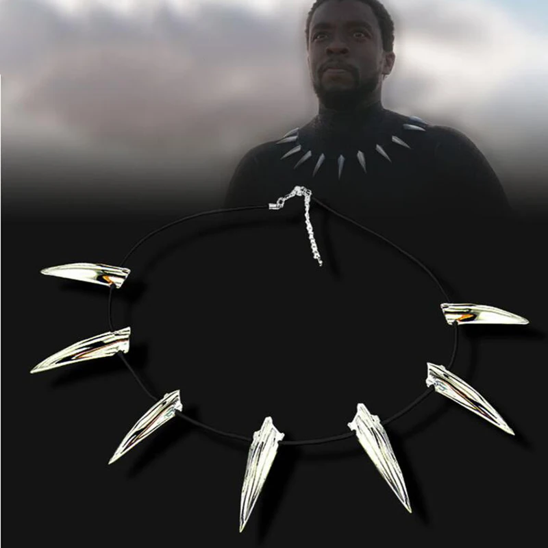 Супер герой Черная пантера косплей реквизит ожерелье Wakanda Воротник модные