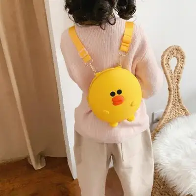 Детская школьная сумка силиконовая мультяшная игрушка Детский рюкзак школьные