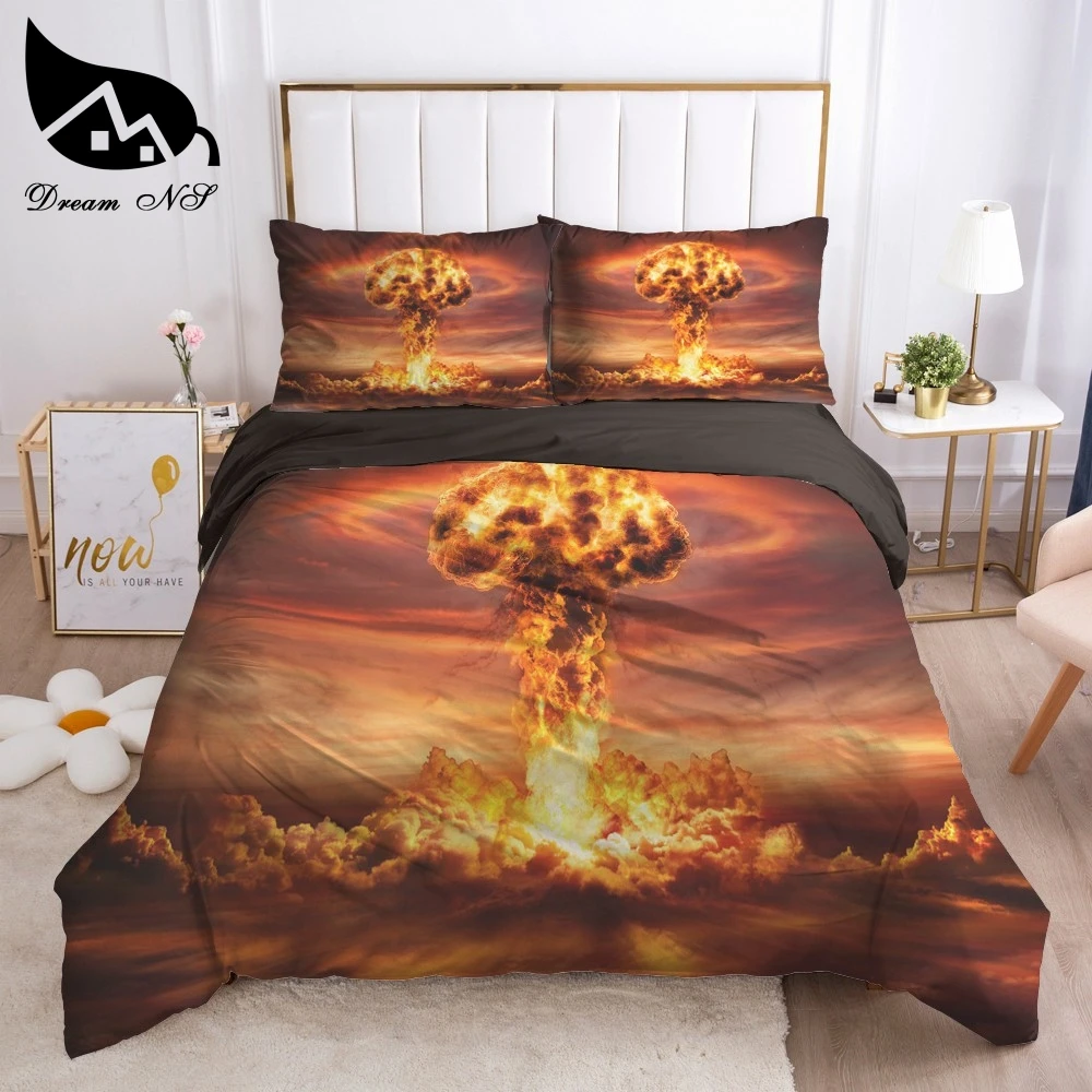 thumbnail image 1 of Juego de ropa de cama con estampado 3D de la película Stranger-Things de Dream NS, juego de funda nórdica para cama doble, matrimonial, queen y king, envío directo, 1 of 5