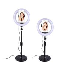LED Selfie Ring Light Tripod Makeup Studio LED Lamp Dimmable Selfie Youtube Livestream Photograph aro de luz led para maquillaje