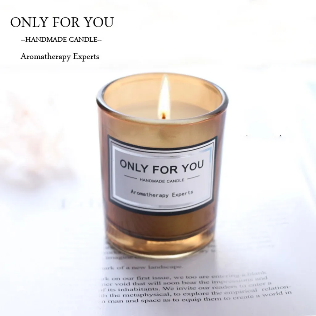 Романтичные ароматические свечи, подарочный набор, натуральная соевая ароматерапия воском, ароматерапия, свечи для дома, свадьбы, дня рождения, вечерние