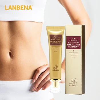 

LANBENA 30g Ance Scar Removal Cream Moisturizing Gel Ointment Effectively Repair Stretch Marks Surgical Scar for Skin Care