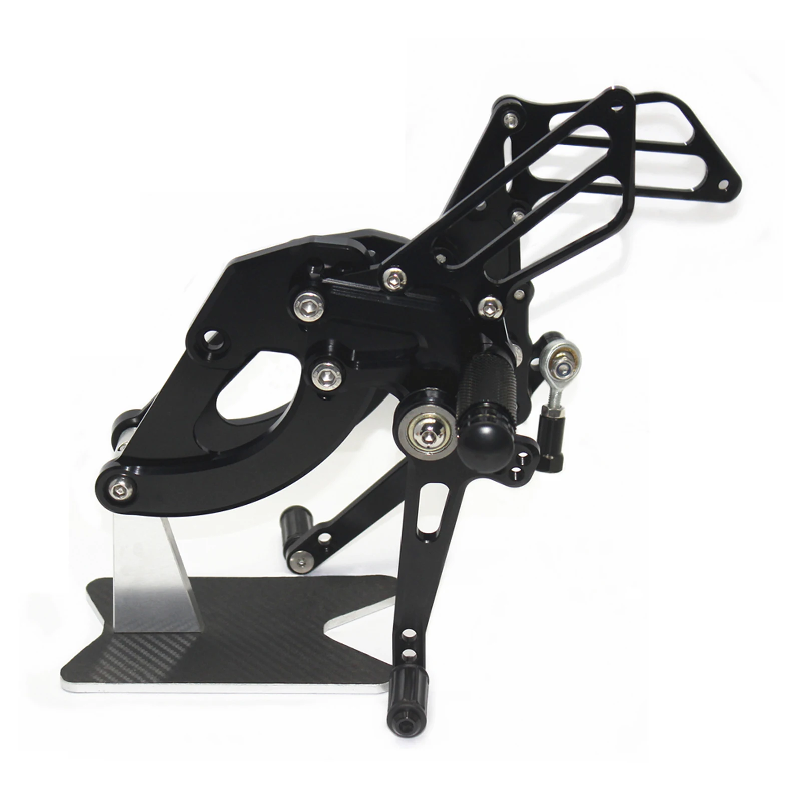 Для HONDA CBR250- CNC Регулируемые подножки для ног Rider Rearsets педаль для ног