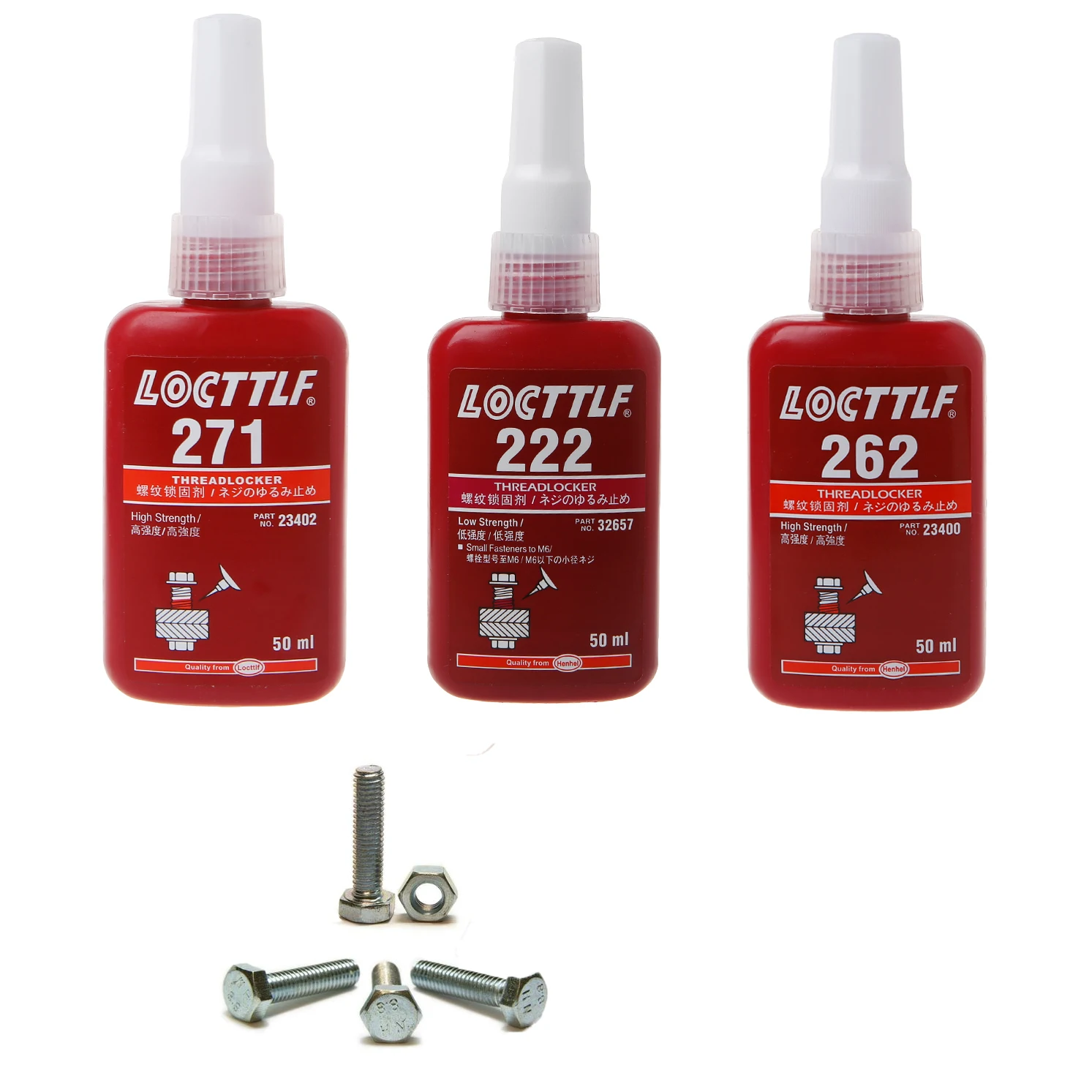 

222/262/271 Thread Locker Adhesive Sealant Glue Locktite Prevent Oxidation Screw Use 50ML RC Parts