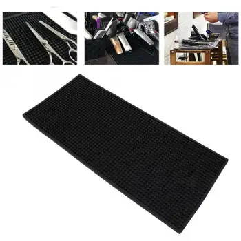 

PVC Salon Heat Insulation Mat Flexible Barber Shop Prevent Haircut Tools from Falling off Non-Slip Pad Hair Salon Accessory