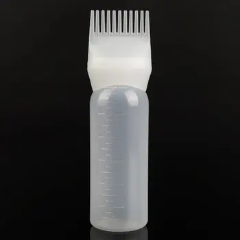 

Hairdressing With Scale Hot Dyed Hair Bottle Comb Tooth Sprayable Hairdressing Perm Drop Medicine Kettle Hairdressing Tool