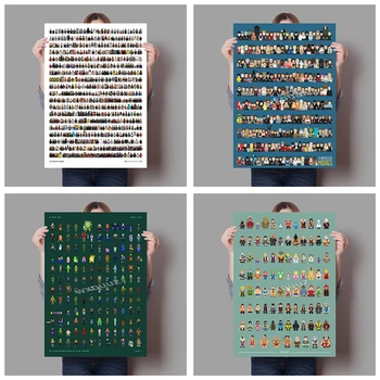 

Movies and TV series anime games big collection HD quality Home Decor Art Decor Painting posters canvas painting K720