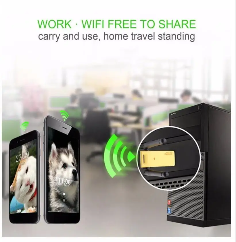 Беспроводной USB WiFi адаптер 1200 Мбит/с wi fi Антенна ПК сетевая карта двухдиапазонный wifi 5 ГГц адаптер Lan USB Ethernet приемник AC wi-fi