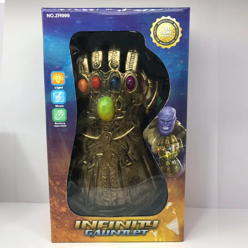Перчатки Таноса Мстителей, музыка, блестящие перчатки Marvel Infinite, Мстители 4, стиль знаменитостей, реквизит