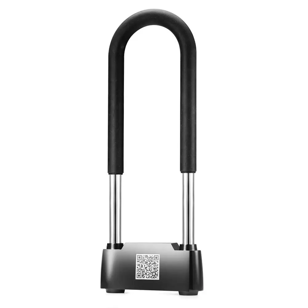 Bluetooth Smart u-замок Противоугонная стеклянная дверь отпечаток пальца приложение Умный Замок для мотоцикла Электрический Автомобиль Велосипед офисные принадлежности