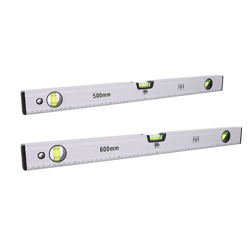 

Precision Laser Spirit Level Ruler Measurement Instrument Aluminum Spirit Level For Instrumentation 500mm 600mm Measuring Tools