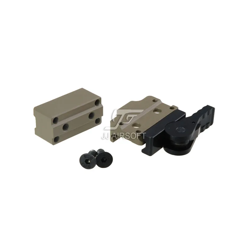 TARGET AD QD Low and High/Riser co-witness высота CNC крепление для Trijicon MRO Red Dot(черный/коричневый) AD-MRO-10