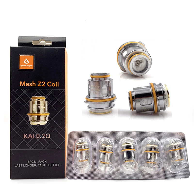 Сменная катушка Зевс Z1 0 4 Ом/Z2 2 Ом 5 шт. для резервуара Zeus Sub Ohm подходит aegis legend |