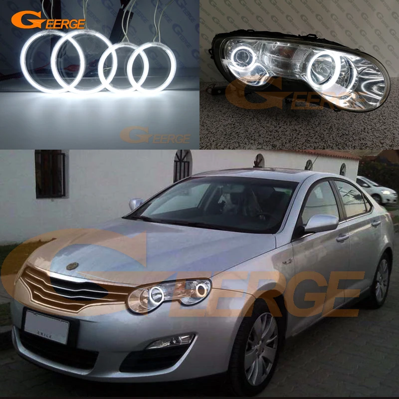 Для Roewe 550 MG 2008 2009 2010 2011 2012 отличные ультра яркие CCFL ангельские глазки Halo кольца