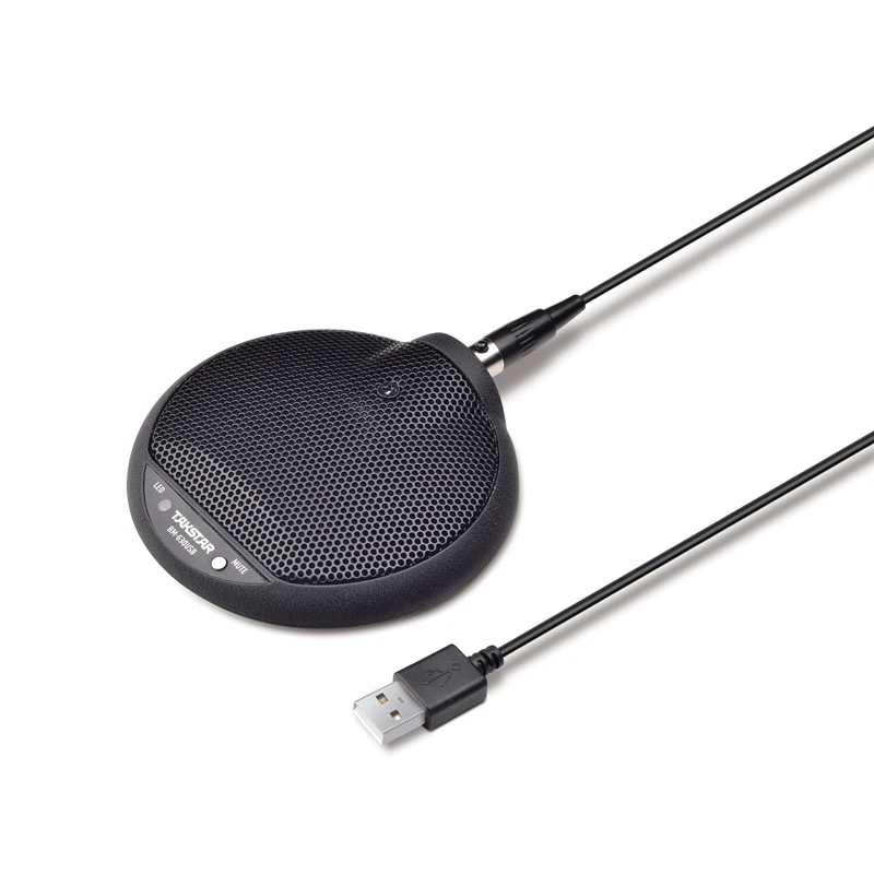 Takstar BM-630USB цифровой микрофон конденсатор конференции и речи проводной USB мониторинг границы пикап