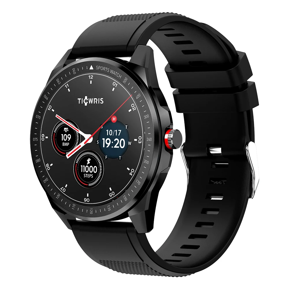 US $34.19 Ticwris Rs Smartwatch Men Ip68 Waterproof Heart Rate Monitor Bluetooth Sport Fitness Tracker Smart Watch For Android Ios