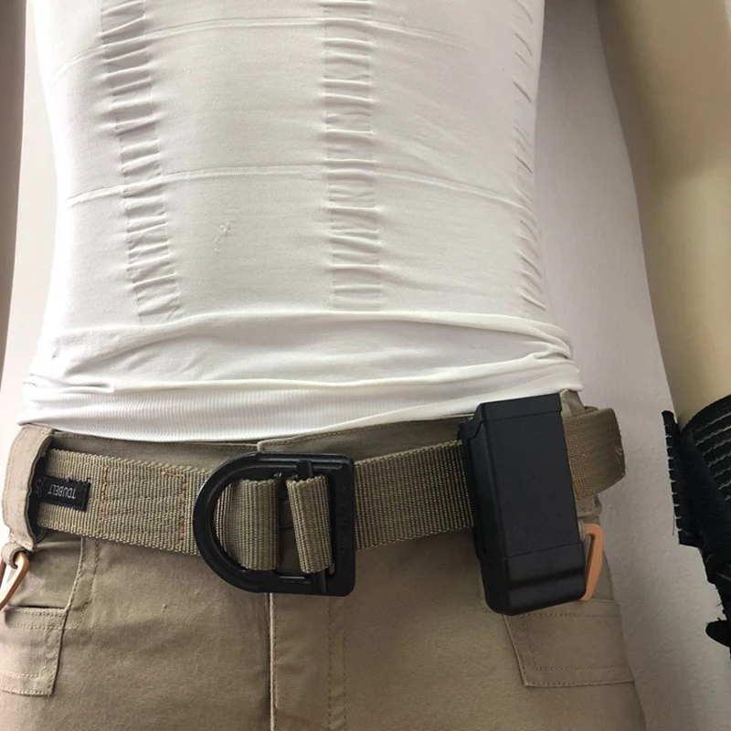 Тактический магнитный держатель CQC Стек журнал сумка для Glock 17 9 мм Калибр 1911 USP P226