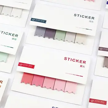 

Novelty Creative Sticky Notes Planner DIY Sticker Page Index Office School Supplies Simple Utility Stationery