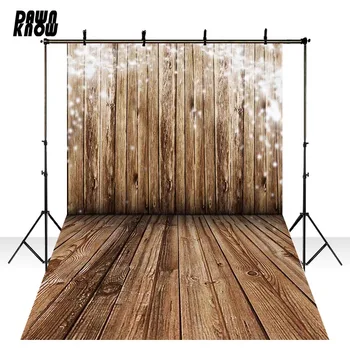 

DAWNKNOW Shimmer Wall Vinyl Photography Background For Newborn Wood Floor Photo Shoot Backdrop For Wedding Photo Studio lv402