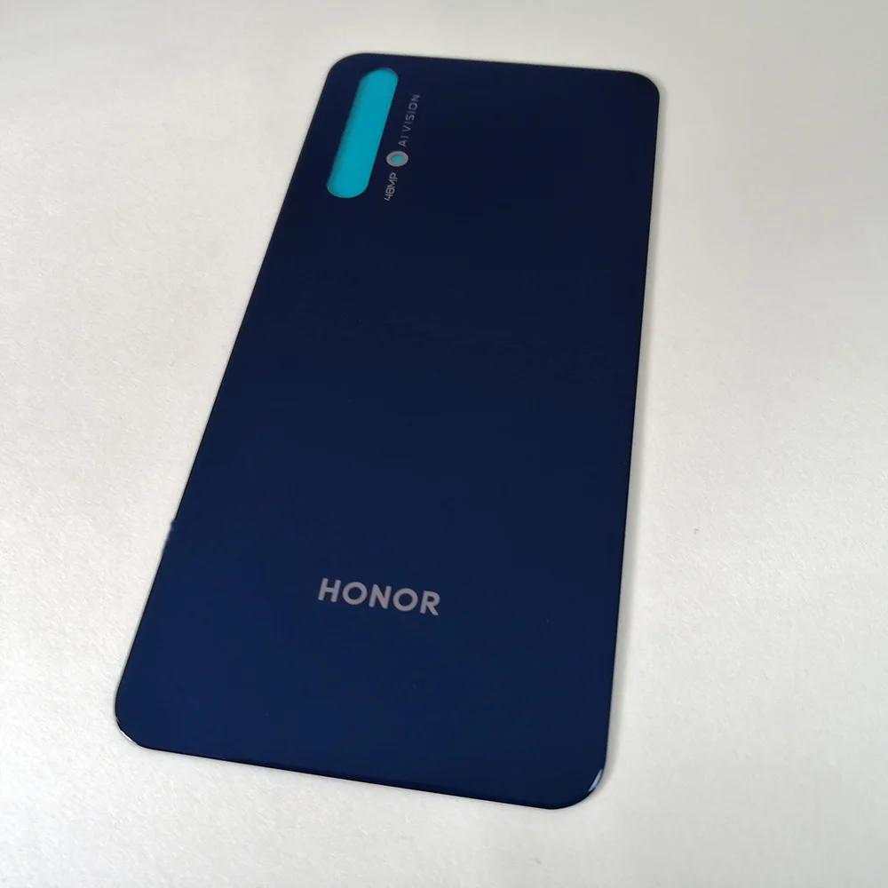 Для huawei honor 20 крышка батареи Стекло задний Чехол для huawei honor 20 корпус запасные части с клеем с логотипом