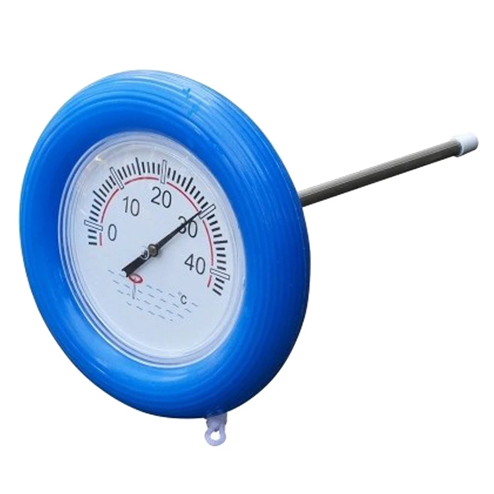 Аксессуары для плавательного бассейна Точный Цифровой Термометр Круглый Большой циферблат спа пластиковый инструмент Ванна температура