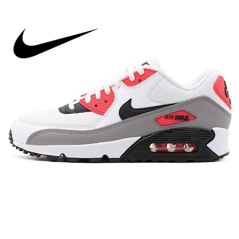 Оригинальные Nike Оригинальные кроссовки AIR MAX 90 LE женские кроссовки дышащие амортизирующие удобные хорошего качества кроссовки 325213-132