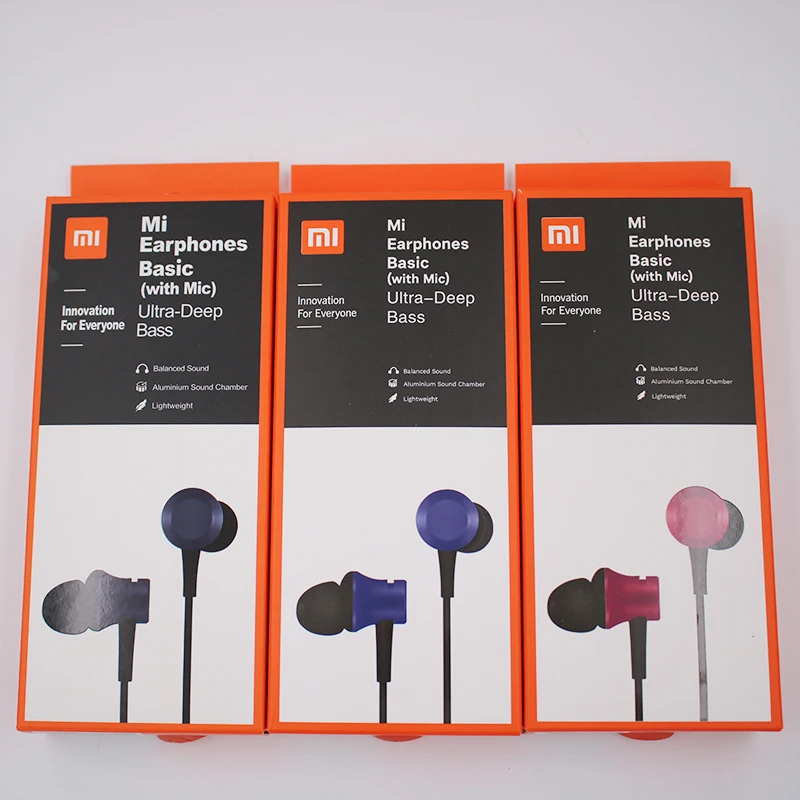 Оригинальные Xiaomi mi наушники A3, вставные, поршневые, свежая версия, яркие наушники с mi c для mi A3 A2 A1 Red mi 6 8 8A K20 Pro K30
