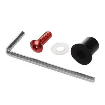 

Universal 10pcs Motorcycle M5 5mm Windsn Windshield Bolts Screw Kit red