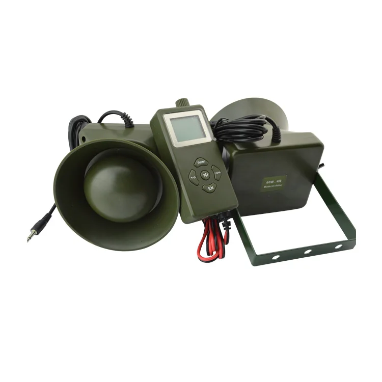 PDDHKK электроника mp3 охота птица звонящий 210 звук 2*60 Вт внешний громкий динамик с таймером вкл/выкл гусиная утка охотничьи приманки