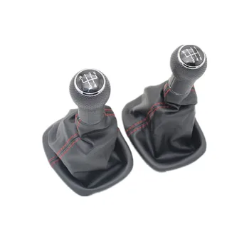 

For Seat Toledo 1999 2000 2001 Car Styling 5 Speed 6 Speed 23 mm Insert Hole Car Gear Stick Shift Level Knob With Leather Boot