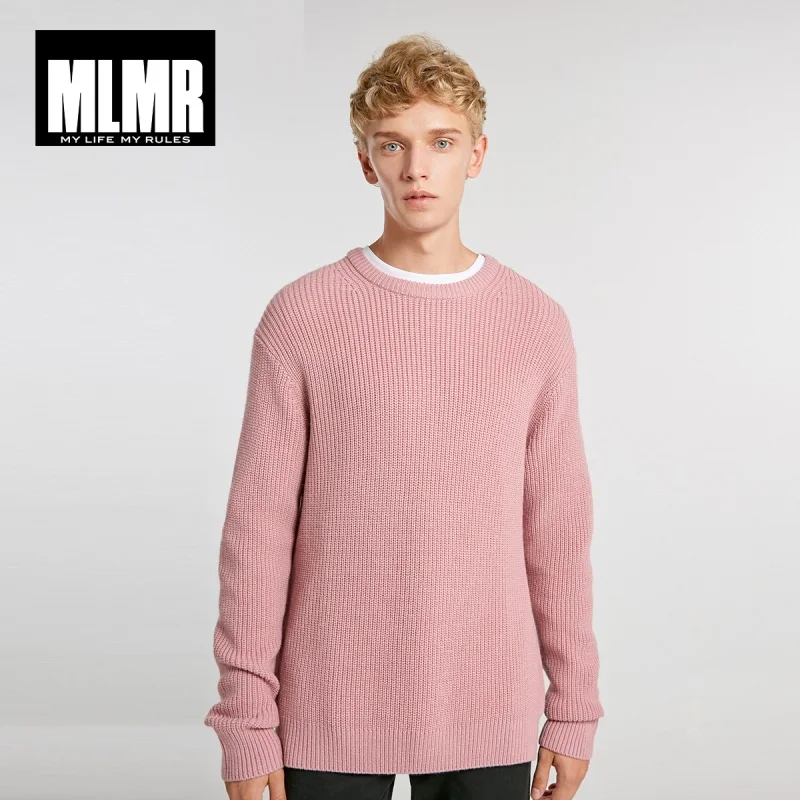 FROSTED CANDY JackJones мужской Однотонный свитер с круглым вырезом 218425502 - Цвет: FROSTED CANDY