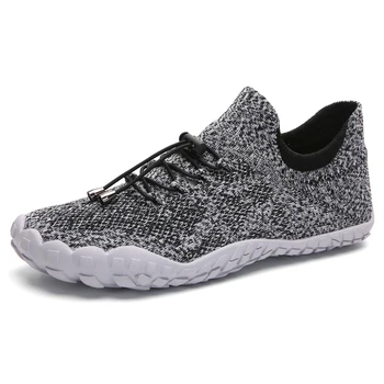 

Men Upstream Aqua Shoes Barefoot Beach Sneaker Plus Size 39-47 Breathable Wading Water Shoes Male Light Diving Swimming Footwear
