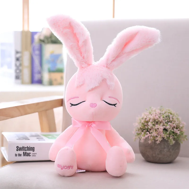 New moon rabbit doll plush toy little white rabbit doll grabbing machine baby's birthday gift