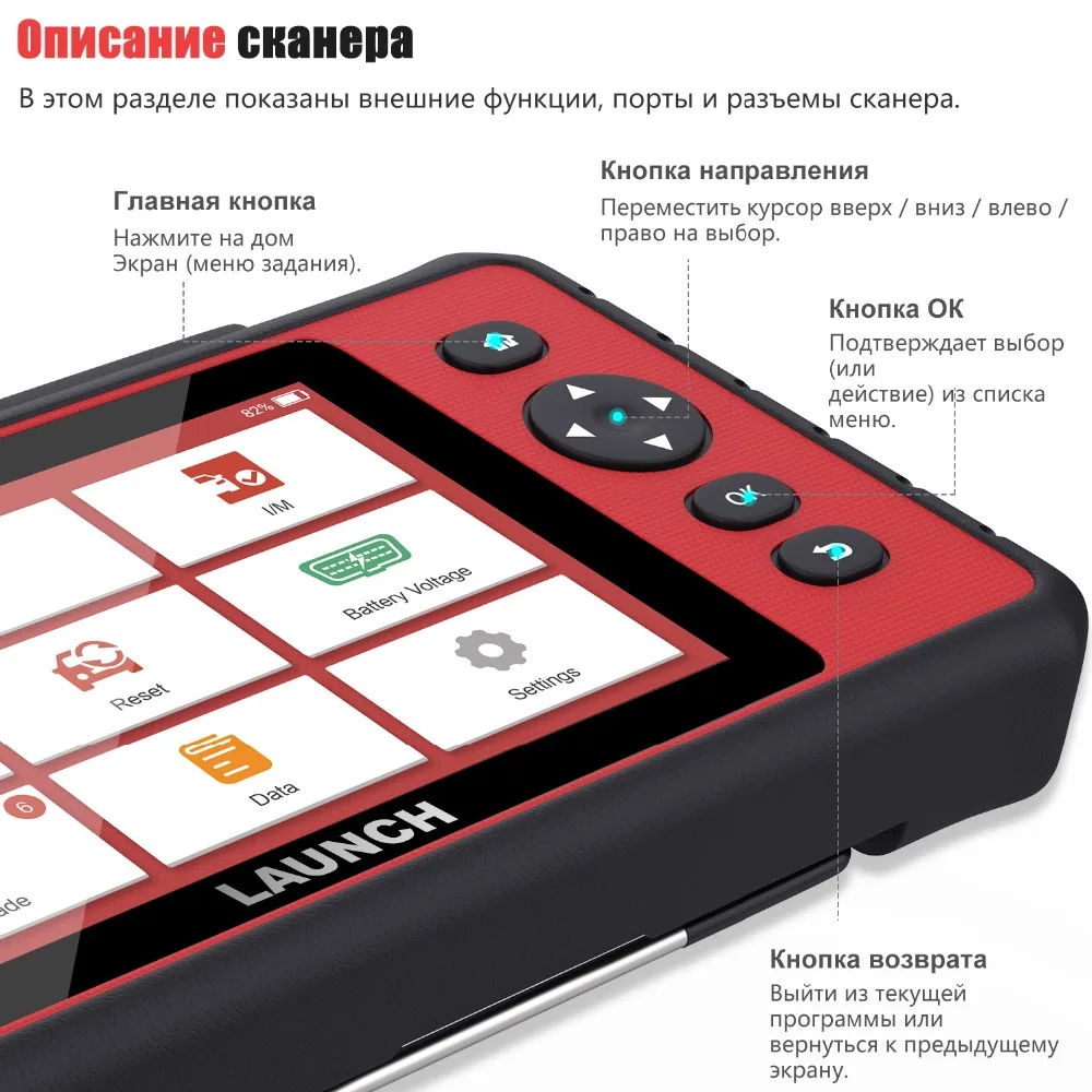 CRP909-按键解析-俄语