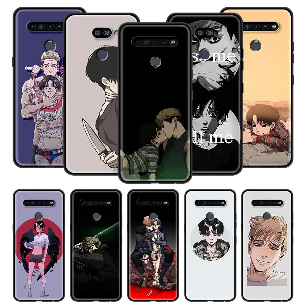 

Anime Killing Stalking Case For LG K41s K61 K40s K40 K50 K50s G6 G7 G8 K31 K42 K52 K62 K71 Silicone Soft Black Back Cover