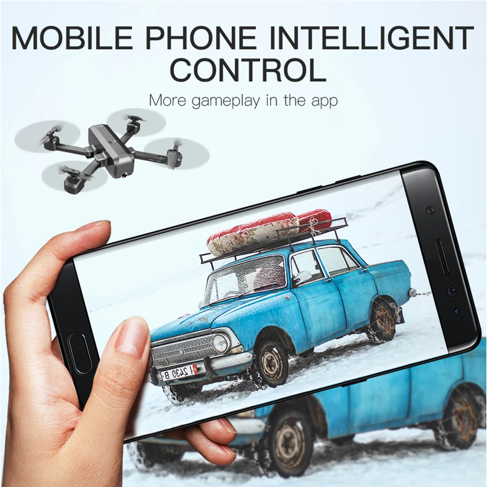 GOOLRC SG706 Радиоуправляемый Дрон с двойной камерой Дрон 4K 1080P 50X зум оптический поток позиционирования высота удержания складной Радиоуправляемый квадрокоптер игрушка