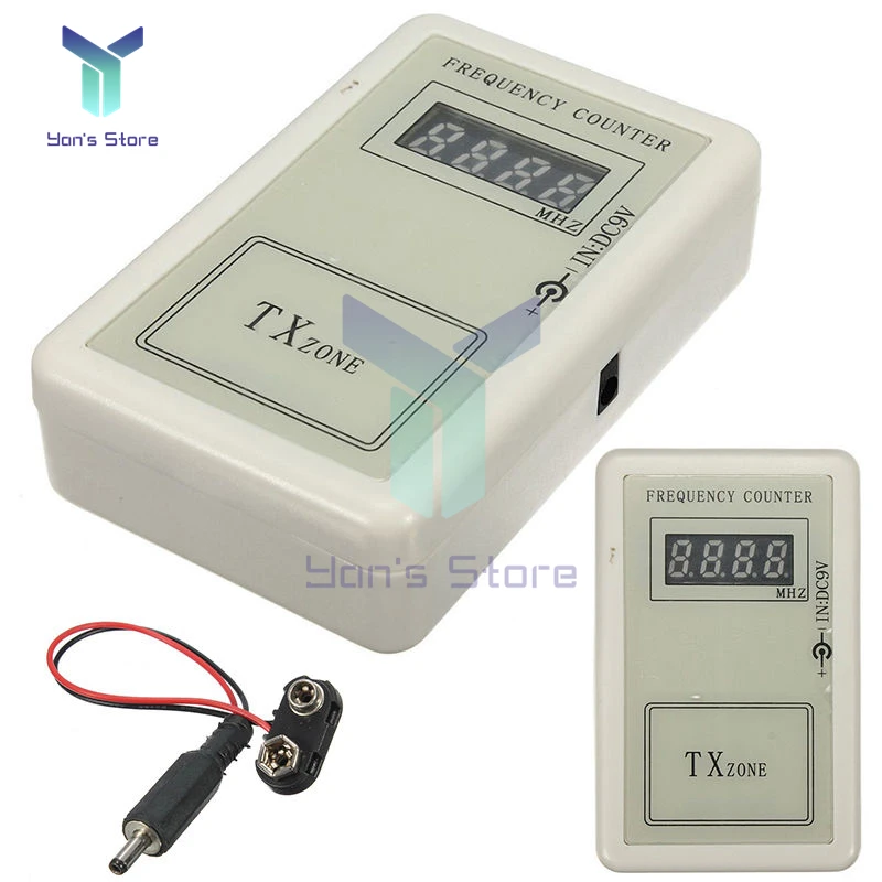 Handheld Digital Frequency Counter Remote Control Wireless Frequency Meter 250-450MHZ for Electric door Car Auto Remote Control frequency counter tester,frequency meter
