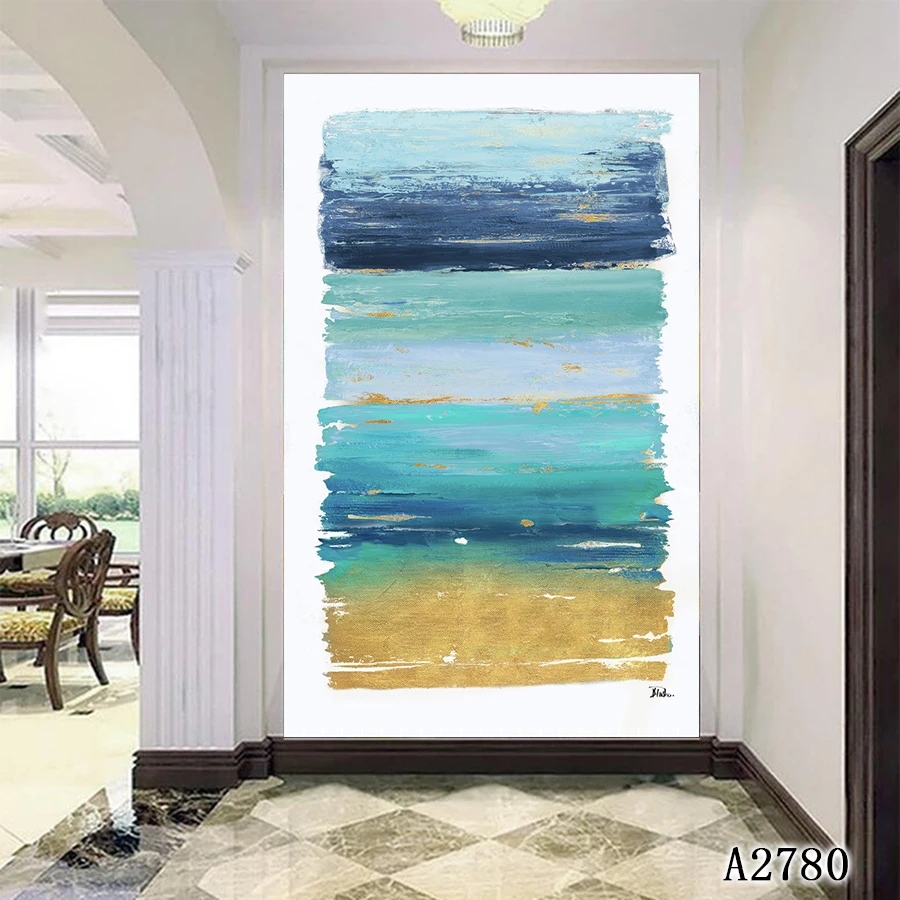 

Modern Abstract Oil Painting Print on Canvas Abstract Landscape Canvas Art Printing Painting Wall Art Picture for Home Decor