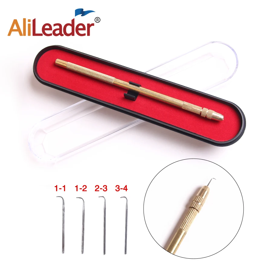 Alileader человеческие волосы для наращивания инструмент вентилируемые иглы