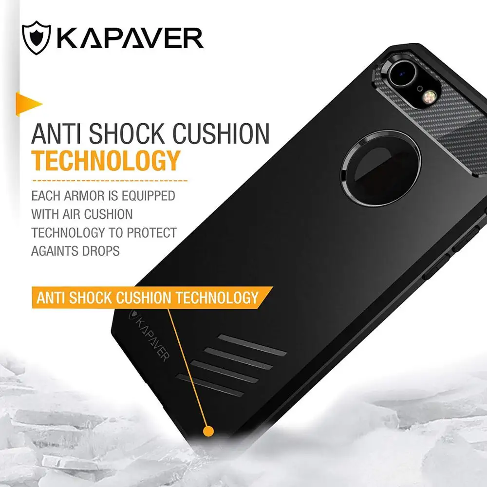 Capaver роскошный Официальный чехол для телефона для Apple iPhone 7 чехол для iPhone 8 Чехол ударопрочный тонкий бампер Защита задняя крышка