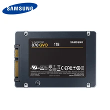 Новый Samsung SSD 2 5 &quot870 QVO SATA III оригинальный внутренний 870 1 ТБ HDD MLC SATA3