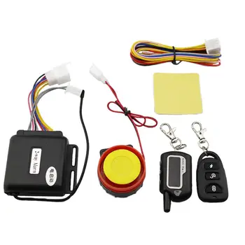 

For All Motorcycle Two-way Alarm System Remote Control Vibration Alarm Anti-theft Protection Motorcycle Scooter Safety 1