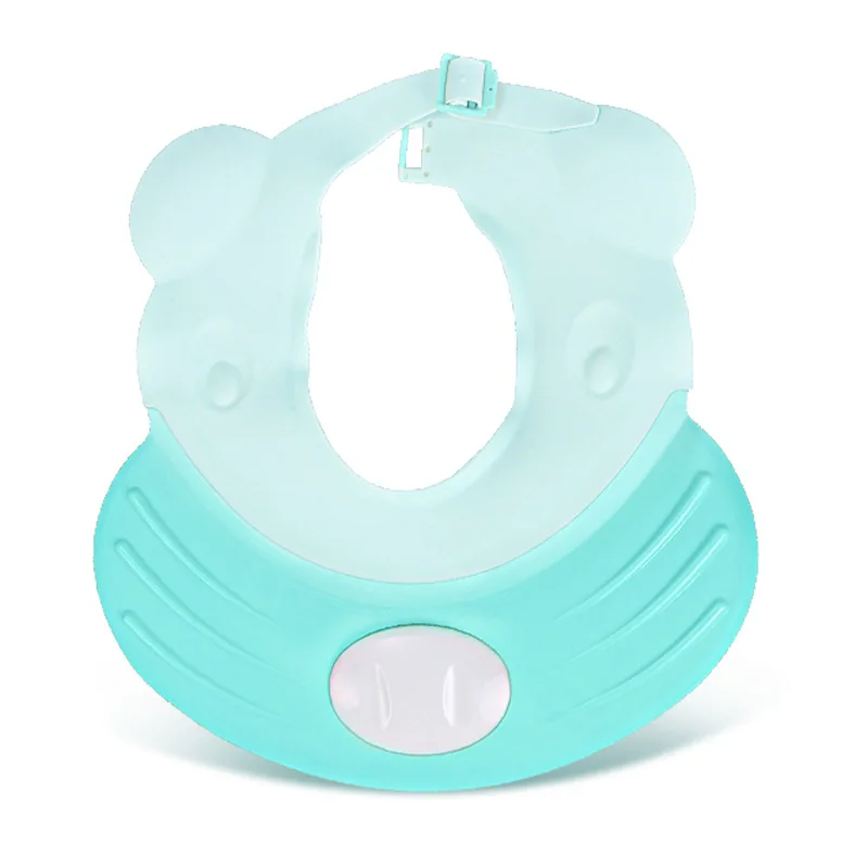 Safe Shampoo Shower Bath Caps Protect Soft Cap Baby Childrens Kids Unisex Hat  shampoo hat for kids